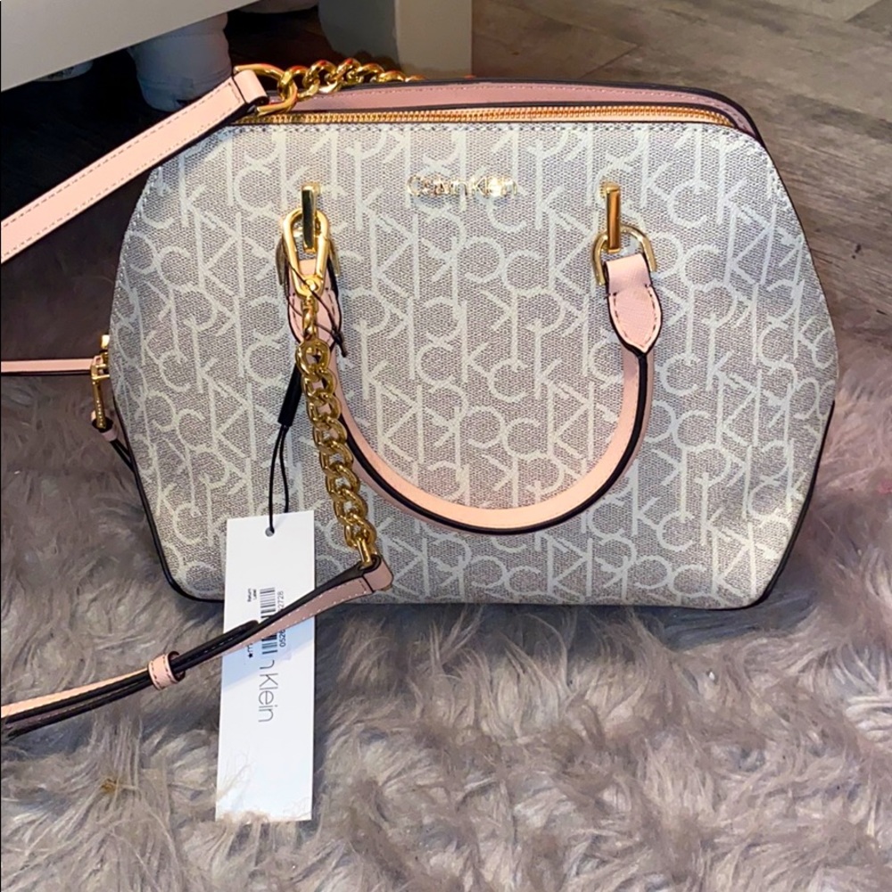 Calvin Klein purse with strap
